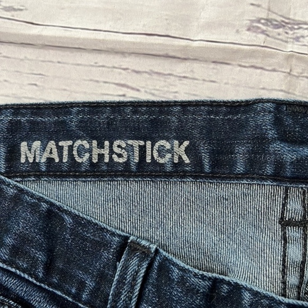 5/25 Matchstick 30x27 100% cotton denim - Picture 5 of 12